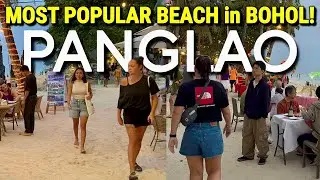 Panglao Island, Philippines | Bohol&rsquo;s Most FAMOUS Beach & Nightlife Area - Alona Beach Evening Walk