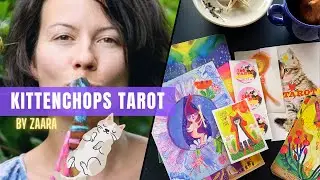 Kittenchops tarot & Playful heart tarot by Zaara #tarotmap #kittenchopstarot #playfulhearttarot