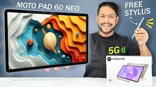 Moto Pad 60 Neo 5G Review ⚡ FREE Stylus| Review After 30 Days