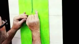 Danny Taylor Automotive Art No Hands Pinstriping Panel