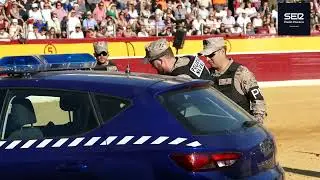 Lleno en la plaza de toros de Huesca en la exhibición de las Fuerzas Armadas