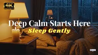 PEACEFUL RAINY WINTER NIGHT &mdash; Relaxing Rain & Piano for Better Sleep