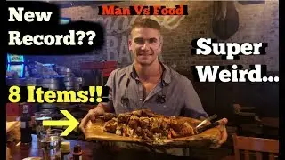 French Canadian Food Challenge + BUFFET TRIP! 8n8 Moose Bawr Challenge in Montreal - Man Vs Food