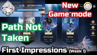 Path Not Taken - First Impressions, Review of Week 1 & Thoughts ft few tips - Revived Witch