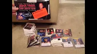 archive box breakdown of The Quotable Star Trek Deep Space Nine produced by Rittenhouse archives2007
