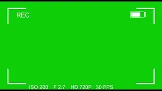 Camera rec (greenscreen)