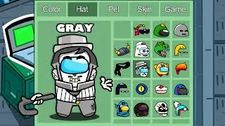Gray (Brawl Stars) in Among Us ◉ funny animation - 1000 iQ impostor