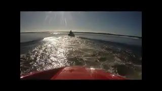 Yamaha jet ski trip from Caloundra to Mooloolaba using a CONTOUR ROAM2