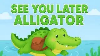 See you later, alligator - Goodbye Song for Circle Time| Best songs for kids
