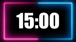 15 Minute Timer with alarm (no music).