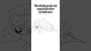 The crash out but Shadow can&rsquo;t be asked #sonic #sonicmovie3 #animatic