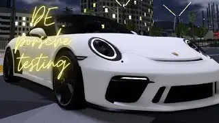 Porsche 911 Speedster car collection testing | Driving Empire