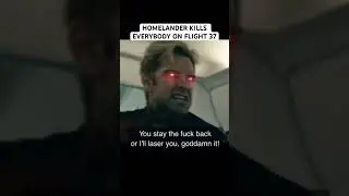 HOMELANDER ABANDONS ALL PEOPLE ON FLIGHT 37 LEAVING THEM TO DIE #homelanderedit #theboys #fyp