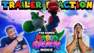 Super Mario Galaxy: Yoshi First Look Trailer Reaction! | AMAZING GAME REFERENCES!