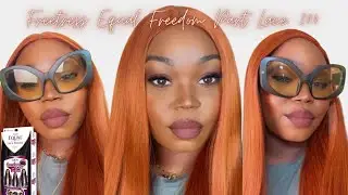 Freetress Equal Freedom Part Lace 204| Copper Orange Wig 🍊