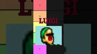 Ranking Mario Games by How Well Represented Luigi is #luigi #tierlist #ranking #nintendo #mario