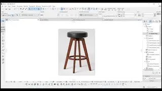 ARCHICAD: Episode 9   Creating Custom Stool