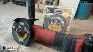 Carbide GRAFF&reg; Speed Cutter 3 Teeth TCT Saw Blade for Angle Grinder test