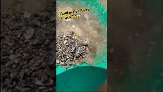 Searching Gold in Sea River connection 🤠😱 Crystal Engineer