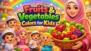 &ldquo;Fruits & Vegetables Colors for Kids | Islamic Learning Nasheed for Children&rdquo;