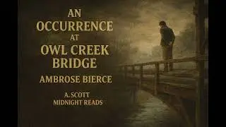 An Occurrence at Owl Creek Bridge | Dark Classic Sleep Story (Black Screen Audiobook)