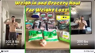 Weigh in and Grocery Haul for Weight Loss! Return of the Fitness Journey Vlog 20!