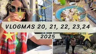 VLOGMAS 20, 21, 22, 23 y 24 | últimos días de vlogmas antes de Navidad!!!