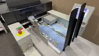A quick demonstration of a Used Multigraph Touchline CF375 Crease & Fold Machine