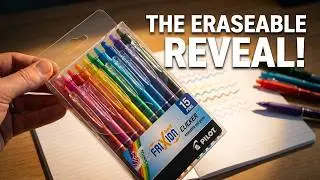 How does this look? Pilot FriXion Erasable Gel Pens,
