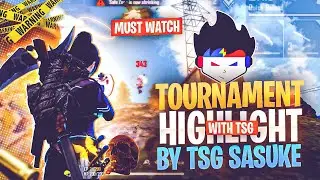 TOURNAMENT HIGHLIGHTS BY TSG SASUKE🥵 || BEST SNIPER?❤️&zwj;🔥❤️ || DOMINATION AT ITS BEST BY TSG ARMY💓