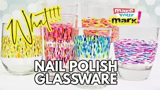 What?!!! Nail Polish Glassware