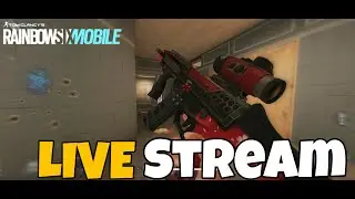 🔴Getting Master Rank in R6 Mobile tonight || Rainbow Six Mobile