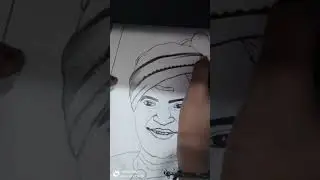 Senior NTR Drawing | Please Like share and subscribe to my channel | #MokshithaArts