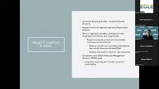 Application to construct a new concrete recycling facility in City of Wayne, Wayne County &ndash; 8/7/25