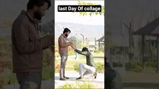 Last Day of College 😂 | Reality of College Life | Funny Short video | #comedy #college #funny