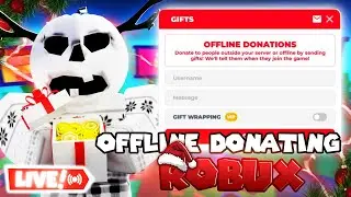 💰GIFTING & DONATING IN ROBLOX PLS DONATE! TTS = ON🔴FT: @OzzyKnows