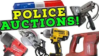 Hot Tool Deals at Police Auctions? (Propertyroom.com online auctions!)