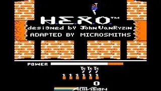 H.E.R.O. longplay w/ cheats (Apple II - Activision)
