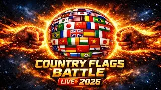 🌍 Learn Country Flags LIVE 🚩 &ndash; Interactive Flag Battle Game!