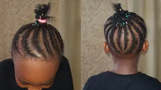 How to make Shuku African hairstyle( Ghana weaving)#ghanaweaving #naturalhairtutorial #cornrowstyle
