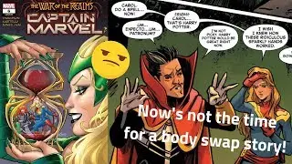 Event Tie Ins Won't Save Marvel! (Captain Marvel 2019 retrospective/issue 6 review)