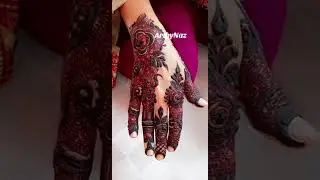 Birdal mehndi desighn 2024 with khanni#handdecoration #subscribe #like#share #comment