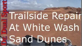 Trailside Repair At White Wash Sand Dunes
