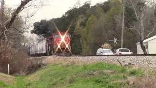 CN 5665 & CN 2594 (12/30/13) Hester, LA HD