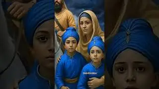 ਸਾਹਿਬਜ਼ਾਦਿਆਂ ਦਾ ਵਿਛੜਨਾਂ #guru gobindSinghji#ai #chotesahibzaade #shots #guru #viral #sikh guru #char
