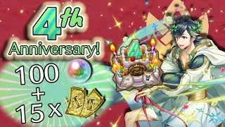 FEH's 4th ANNIVERSARY CELEBRATION! (100 Orbs + 15 Tickets)