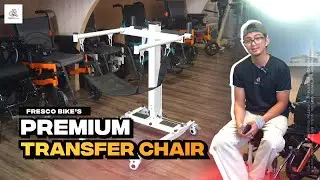 Patient Transfer Chair Premium: How To Use on [Toilet - Chair - Wheelchair - Bed - Car]