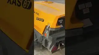 2015 Atlas Copco XAS67 Portable Diesel Air Compressor 996/2258