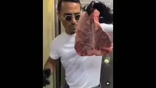 Lamb fry by Nusret G&ouml;k&ccedil;e the Salt Bae