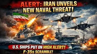 ALERT: Iran Unveils New Naval Threat &mdash; U.S. Ships Put On High Alert (F-35s Scramble)